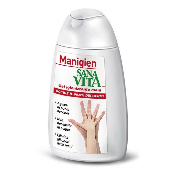Sanavita Manigien Gel Igienizzante Mani 100ml-1