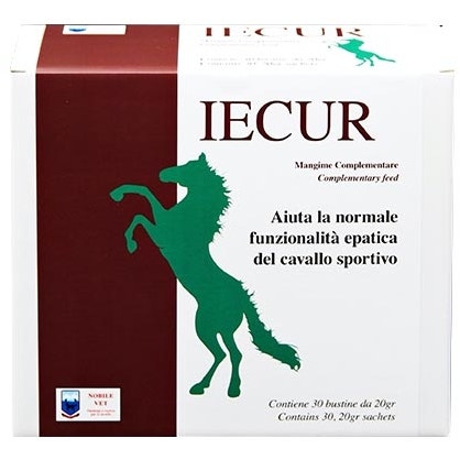 Iecur Mangime Complementare Funzionalità Epatica Per Equini 30 Bustine Da 20g-1