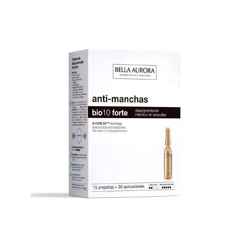 Bella Aurora Bio10 Forte Trattamento Anti-Macchie Intensivo 15 Fiale-3
