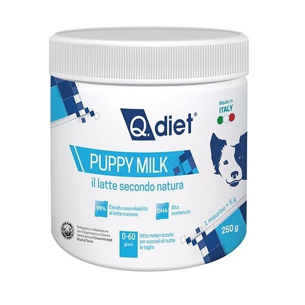 Q.Vet Q Diet Puppy Milk Latte Per Cuccioli 250g-1