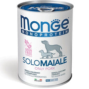 Monge Monoprotein Solo Maiale Cibo Umido Per Cani Adulti 400g-2