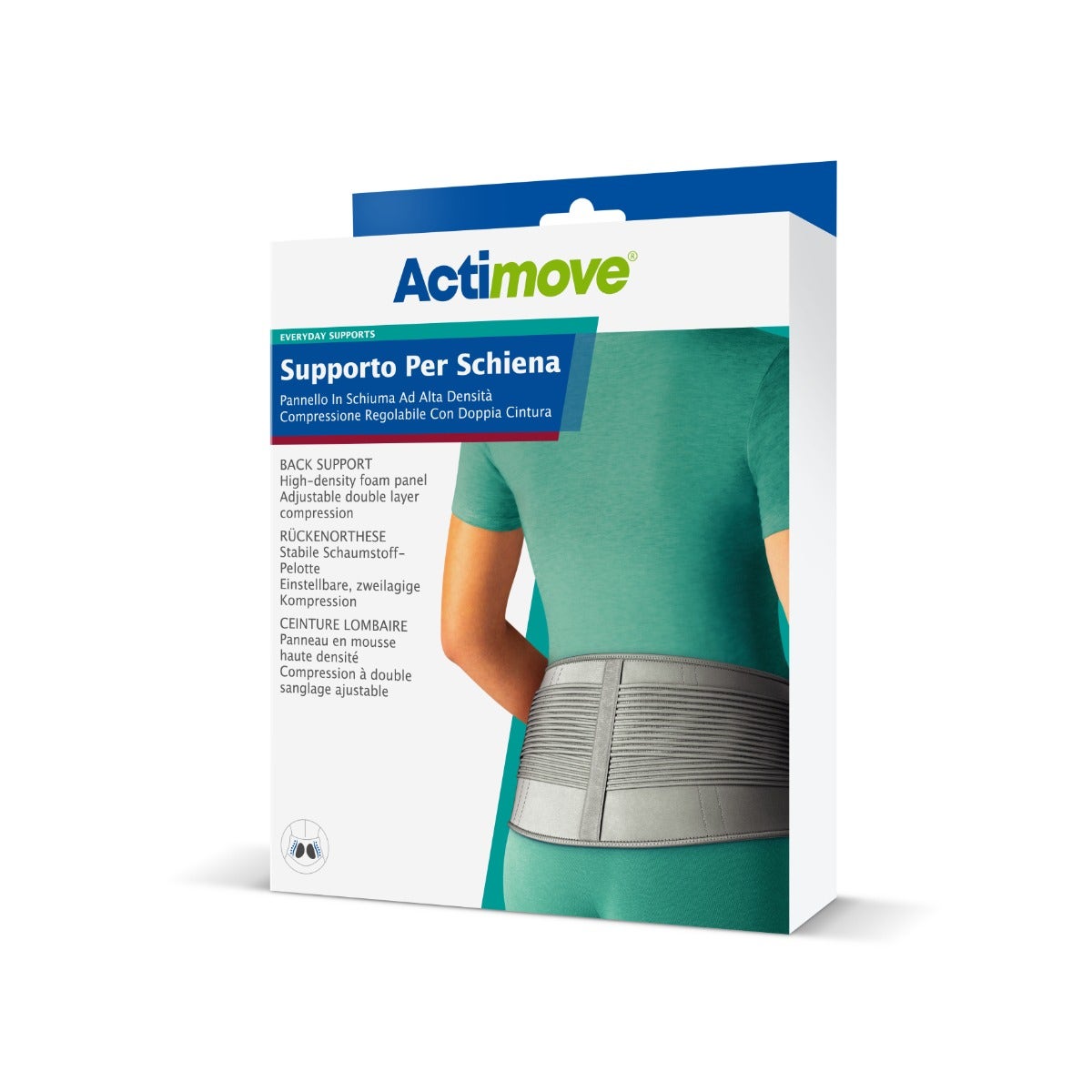 Actimove Everyday Supporto Schiena Con Pannello Schiuma Taglia S/M-4