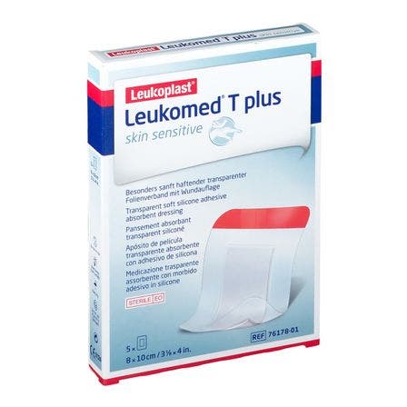 Leukomed T Plus Medicazione Post Operatoria Trasparente Impermeabile 8x10cm 5 Pezzi-1