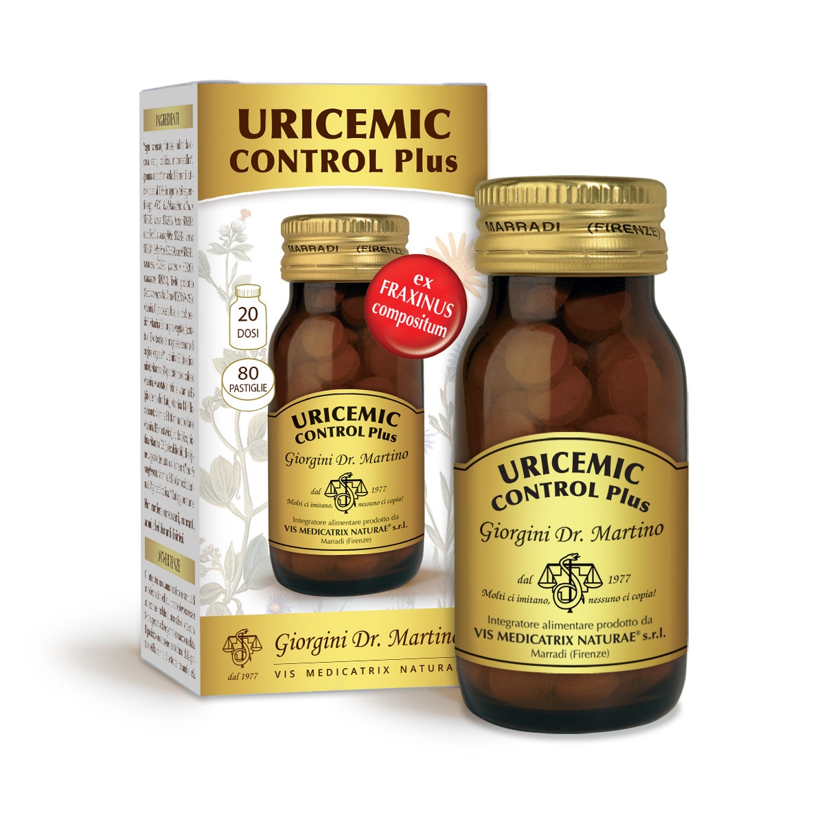 Dr Giorgini Uricemic Control Plus 80 Pastiglie-1