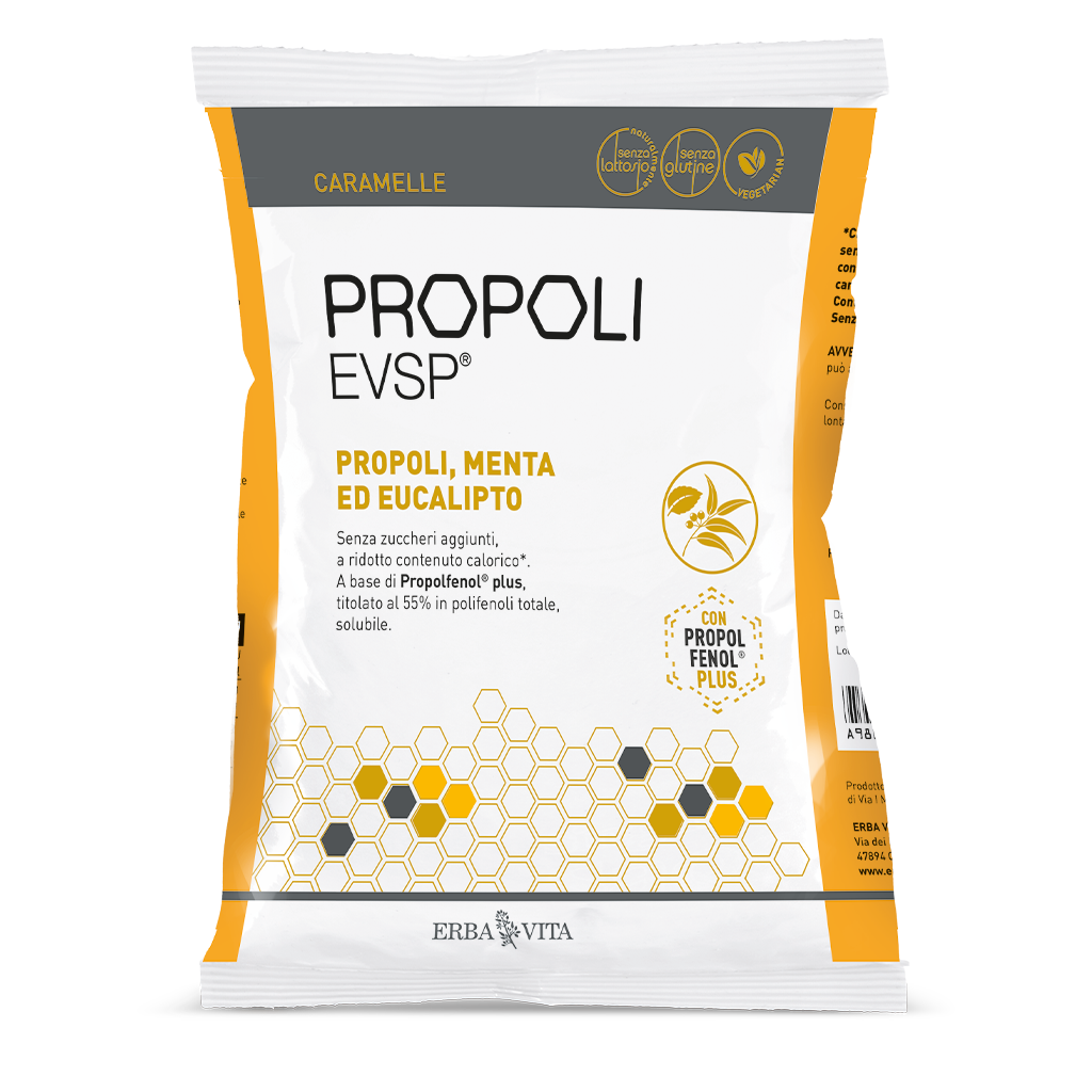 Propoli EVSP Caramelle Propoli Menta Eucalipto 65g - 2