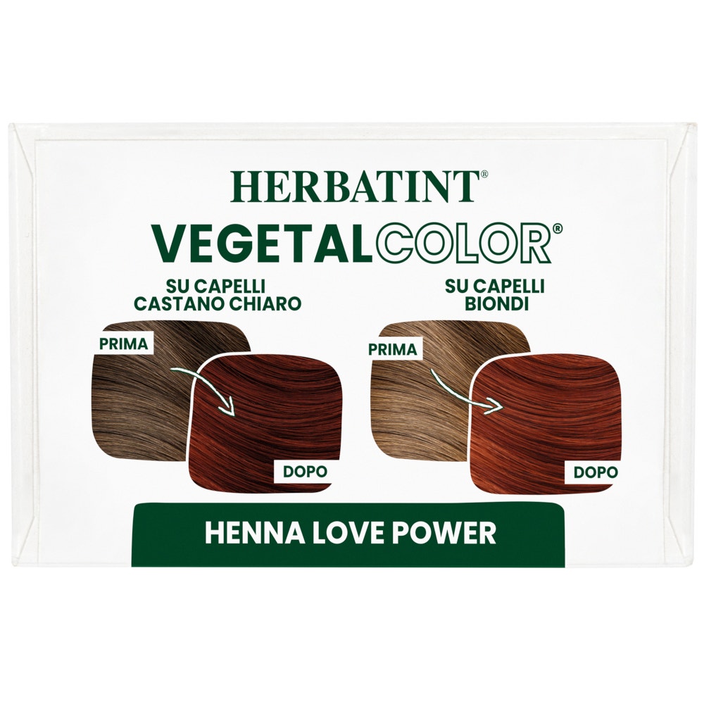 Herbatint Vegetal Color Henna Love Power Hennè Puro 100g-6