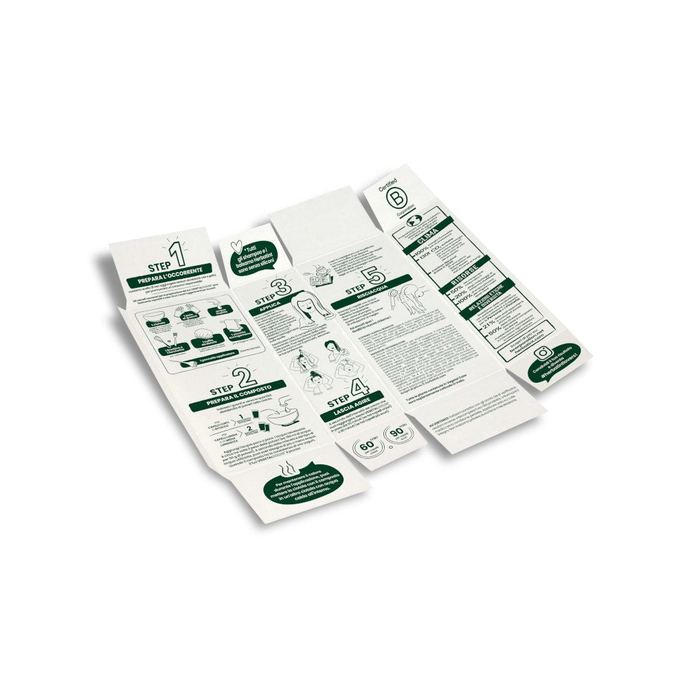 Herbatint Vegetal Color Hot Chocolate Power Cioccolato 100g-7