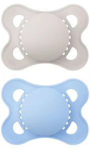 Mam Succhietto Original 2-6 Mesi Silicone Maschio 2 Pezzi-0