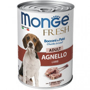 Monge Fresh Adult Agnello Cibo Umido per Cani Adulti 400g-1
