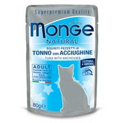 Monge Natural Superpremium Tonno Con Acciughine Cibo Umido Per Gatti Adulti 80g-1
