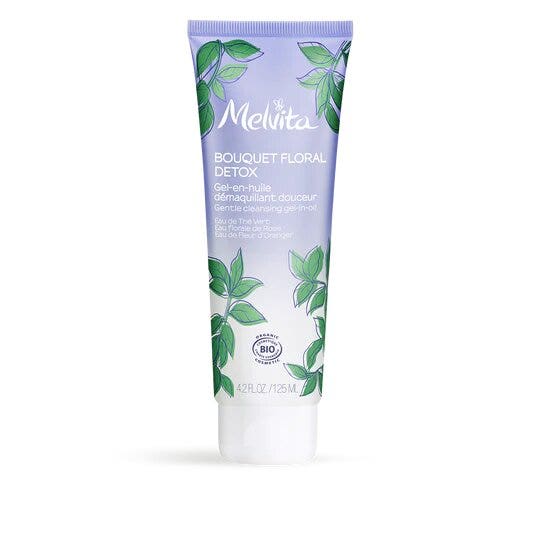Melvita Gel-in-olio struccante Bouquet Floral Detox 125ml-1