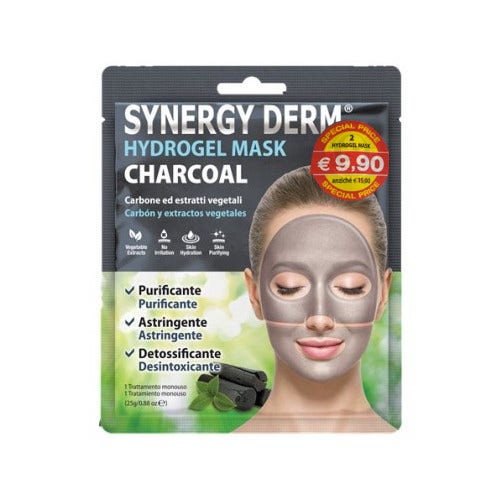 Sinergy Derm Hydrogel Mask Charcoal Carbone Vegetale  - 2