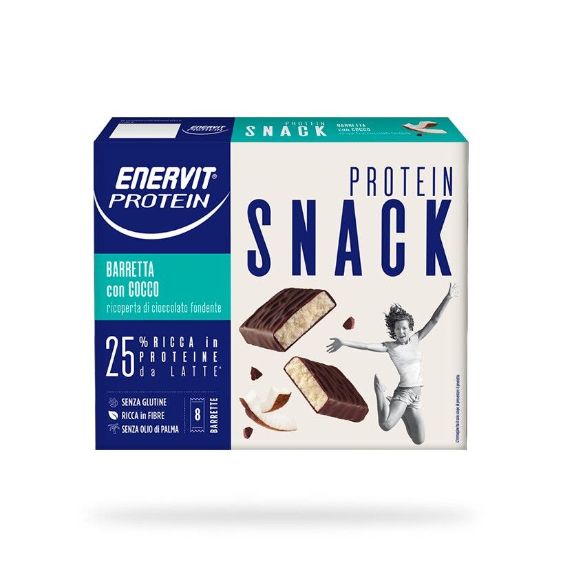 Enervit Protein Snack Cocco 8 Barrette-5