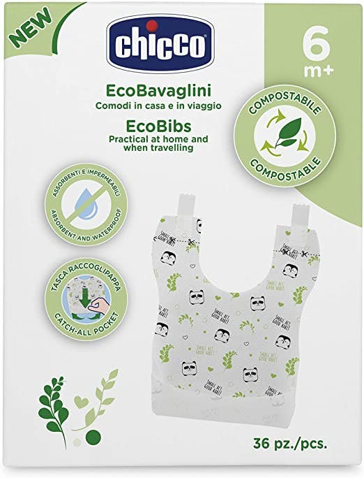 Chicco Bavaglini Monouso Compostabili 36 Pezzi - 2