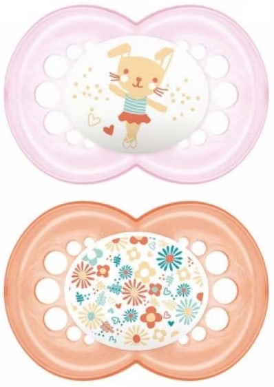 Mam Succhietto Original 16+ Silicone Femmina 2 Pezzi-0