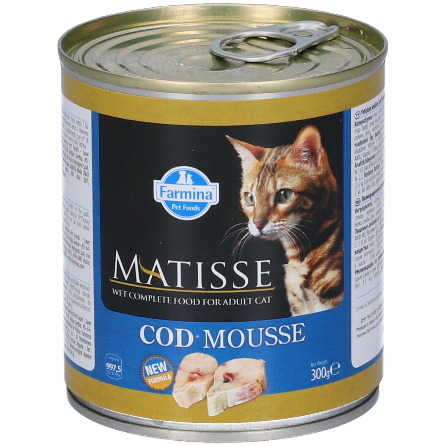 Matisse Cat Codfish Mousse Per Gatti Adulti 300g-2