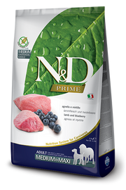 Farmina N&D Prime Agnello E Mirtillo Cani Adulti Taglia Media E Grande Sacco 2,5kg-1
