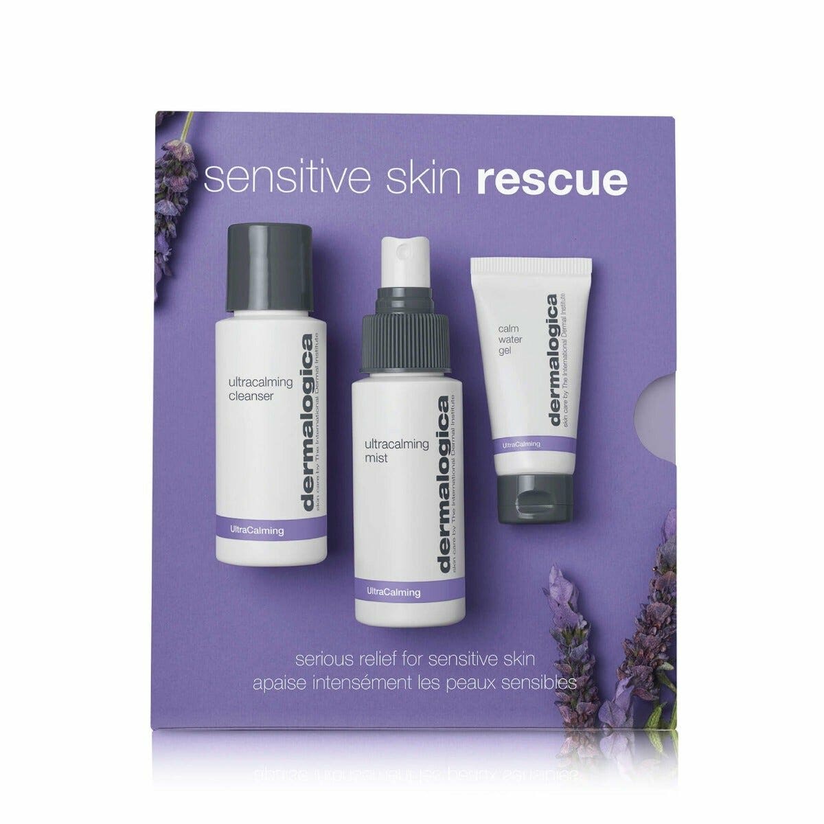 Dermalogica Sensitive Skin Kit Viso Detergente 50ml + Tonico 50ml + Crema Gel 50ml-1