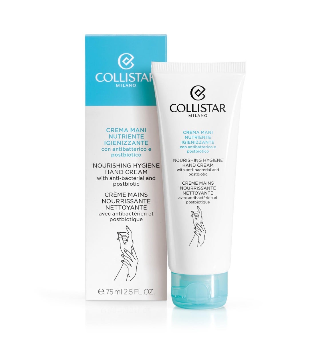 Collistar Crema Mani Nutriente Igienizzante 75ml-3
