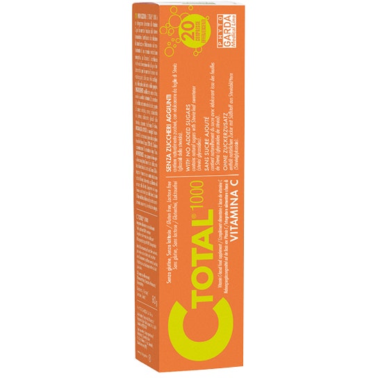 C Total 1000 Vitamina C 20 Compresse Effervescenti  - 2