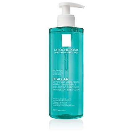 La Roche-Posay Effaclar Gel Micro Peeling Cleanser 400ml-2