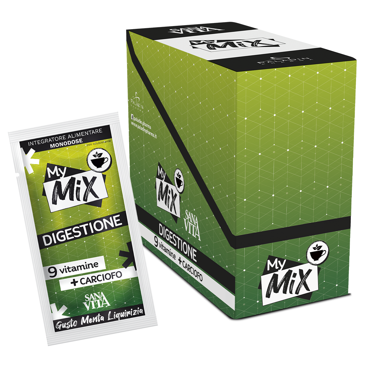 Sanavita Mymix Digestione 24 Buste  - 1