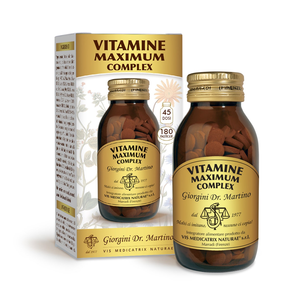 Dr.Giorgini Vitamine Maximum Complex 100 Pastiglie-2