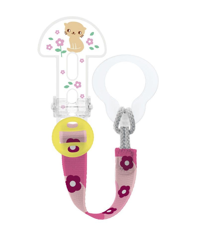Mam Clip It & Cover Portasucchietto Per Bimba 0 Mesi+ 1 Pezzo Fantasia Assortita-1