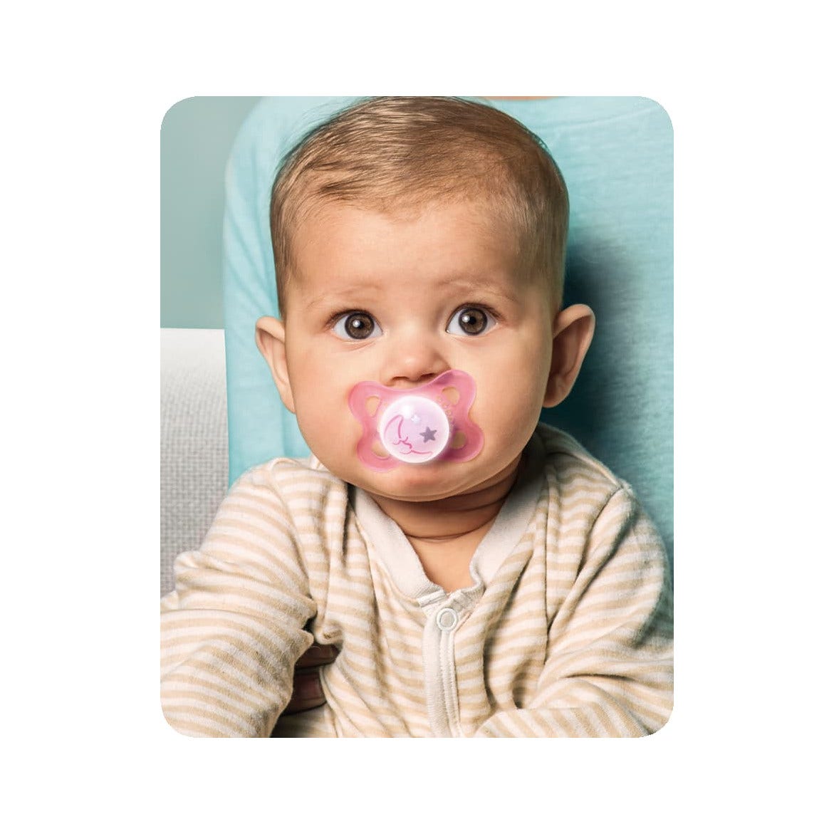 Mam Original Night Succhietto Silicone 2-6 Mesi Femmina 2 Pezzi-3