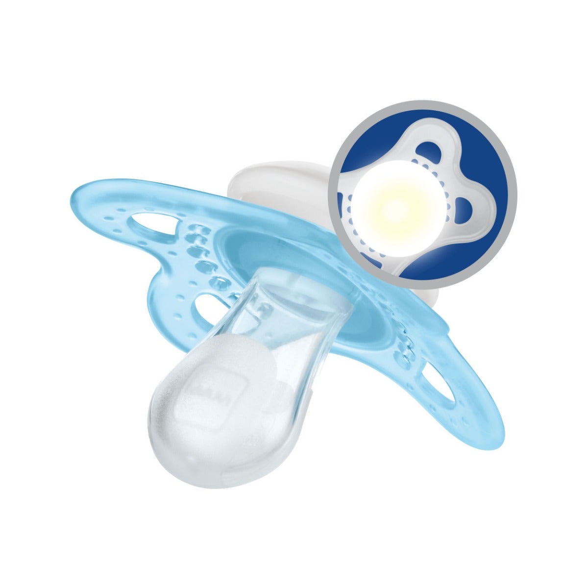 Mam Original Night Succhietto Silicone 2-6 Mesi Femmina 2 Pezzi-4