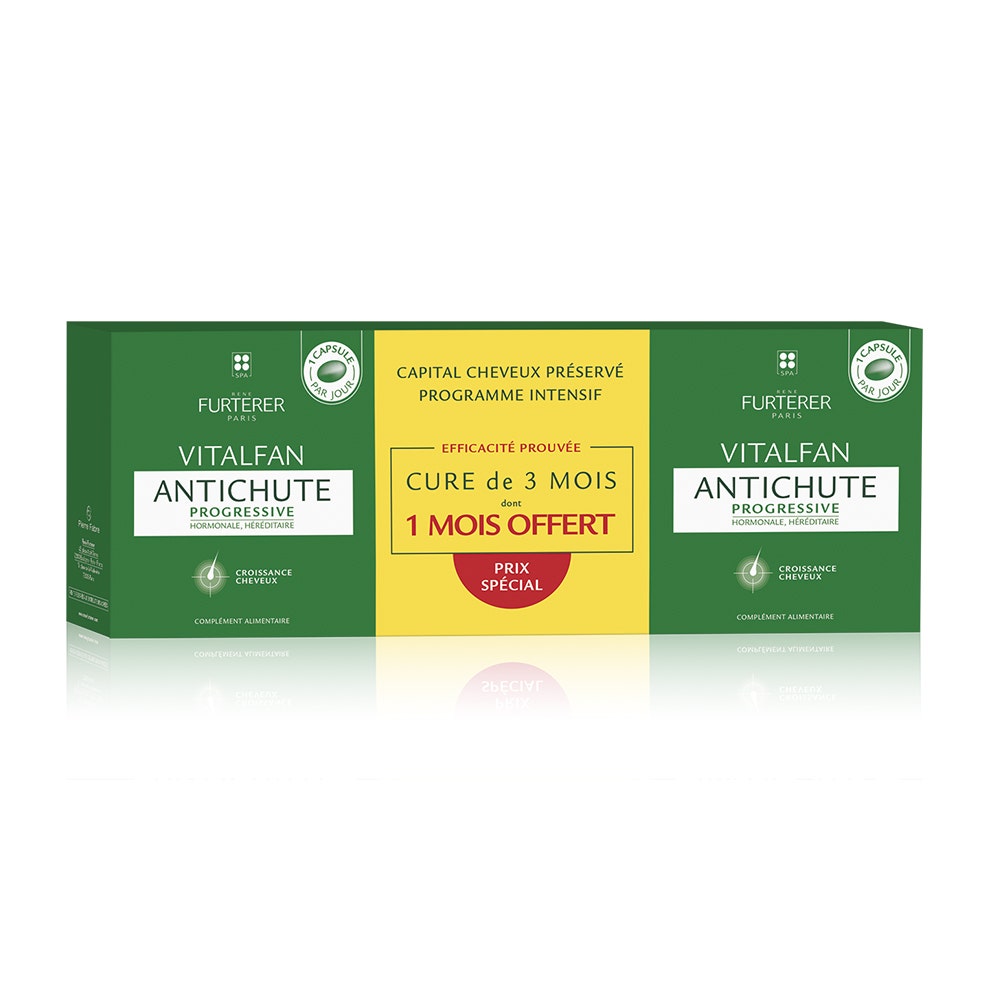 Vitalfan Progressive Anticaduta Trio 3x30 Compresse  - 3