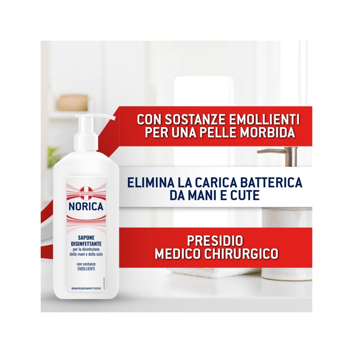 Norica Sapone Disinfettante 500ml-4