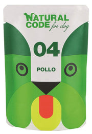 Natural Code 04 Pollo Cani Adulti Busta 100g-1