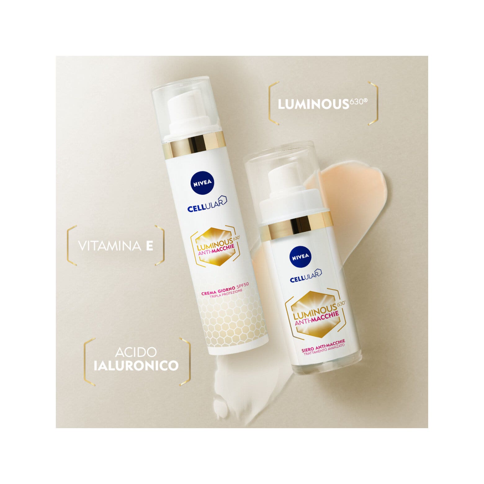 Nivea Luminous630 Anti-macchie Crema Viso Giorno Fp50 Tripla Protezione Antimacchia 40ml-2