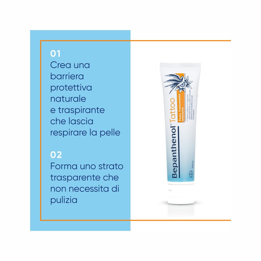 Bepanthenol Tattoo Pasta Trattamento Intensivo 100g-11