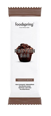 Foodspring Protein Bar Gusto Muffin Cioccolato 60g-1