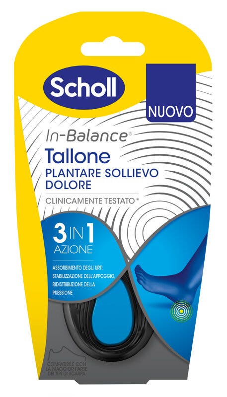 Dr Scholl Tallone Plantare Sollievo Dolore Tallonite E Tendine D'achille Taglia S-2