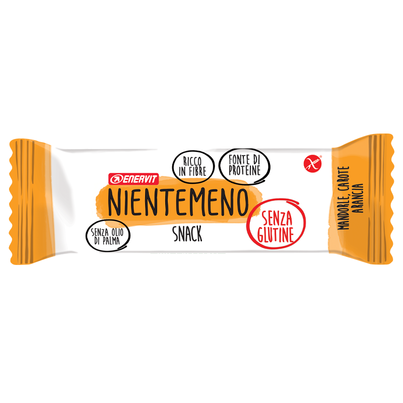 Enervit Nientemeno Barretta Mandorle Carote E Succo Di Arancia 3 Barrette-5