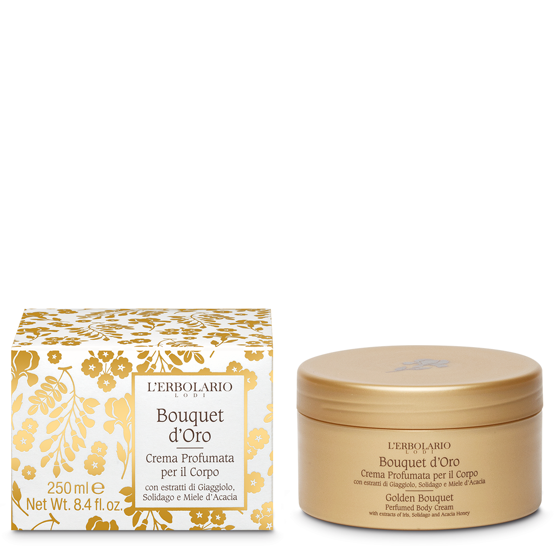L'Erbolario Bouquet d'Oro Crema Profumata Per Il Corpo 250ml-1