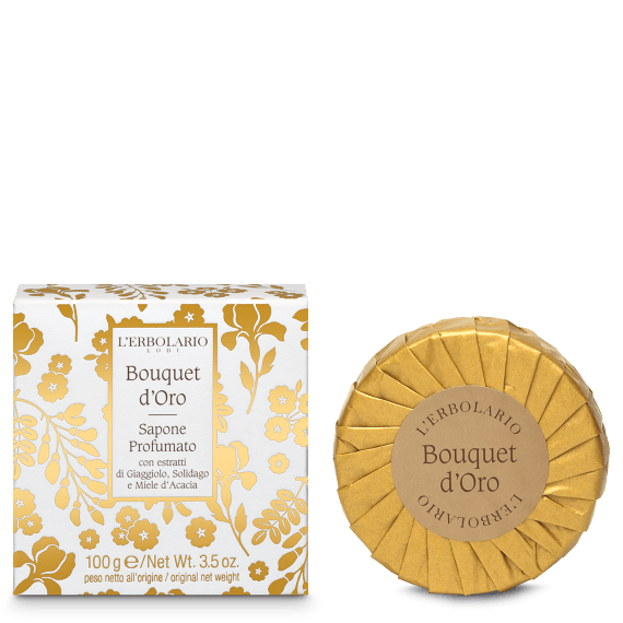 L'Erbolario Sapone Profumato Bouquet d'Oro 100g-1
