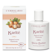 L'Erbolario Karité Bagno Crema Nutriente Detergente Cremoso Pelli Sensibili 300ml-1