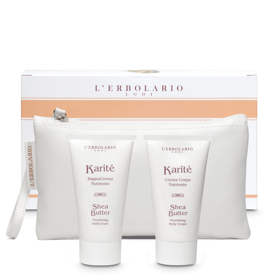 L'Erbolario Beauty Pochette Karitè BagnoCrema 75ml + Crema Corpo 75ml-1