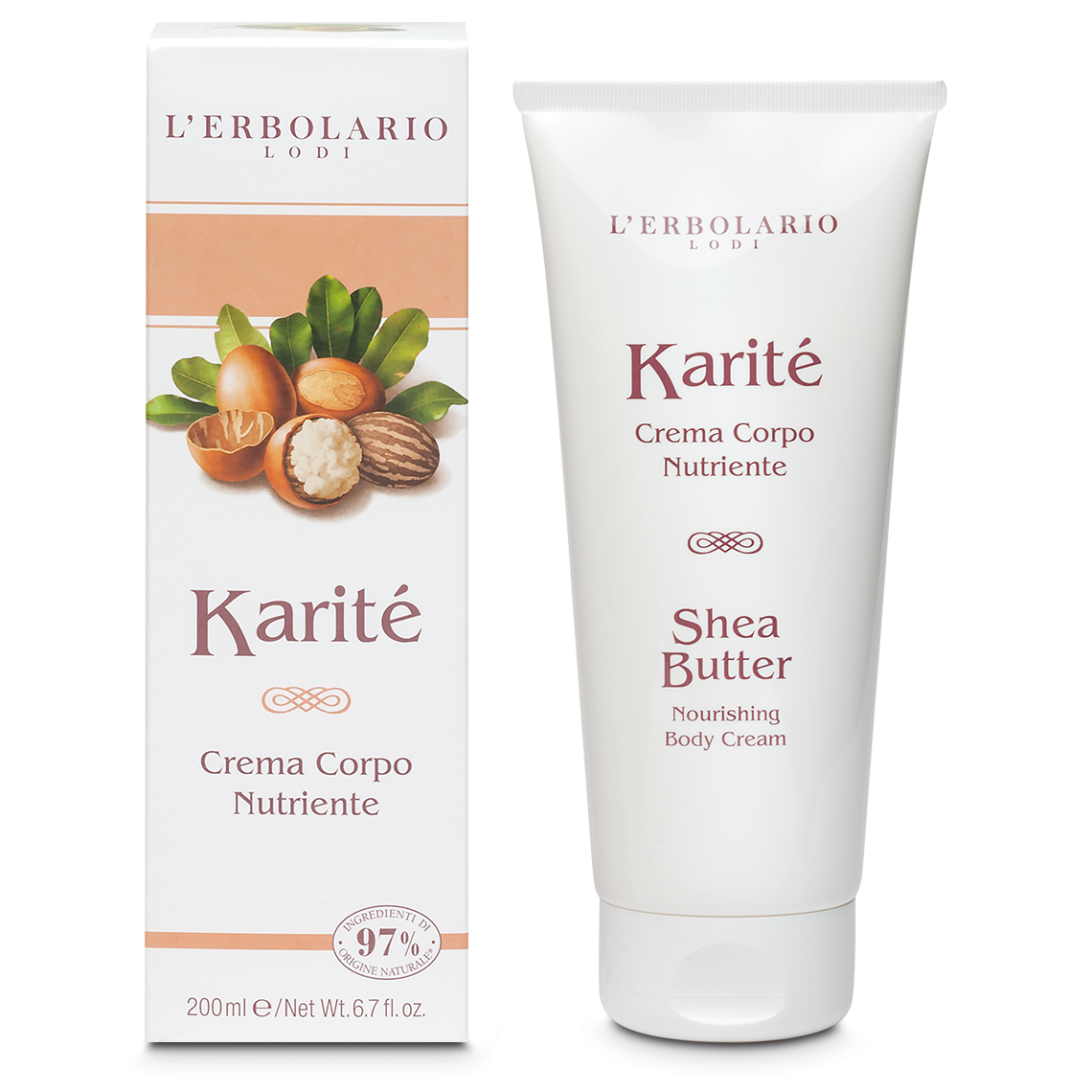 L'Erbolario Crema Corpo Nutriente Karité 200ml-1