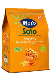 Hero Baby Solo Snack Carote e Mais Biologici 40g-1