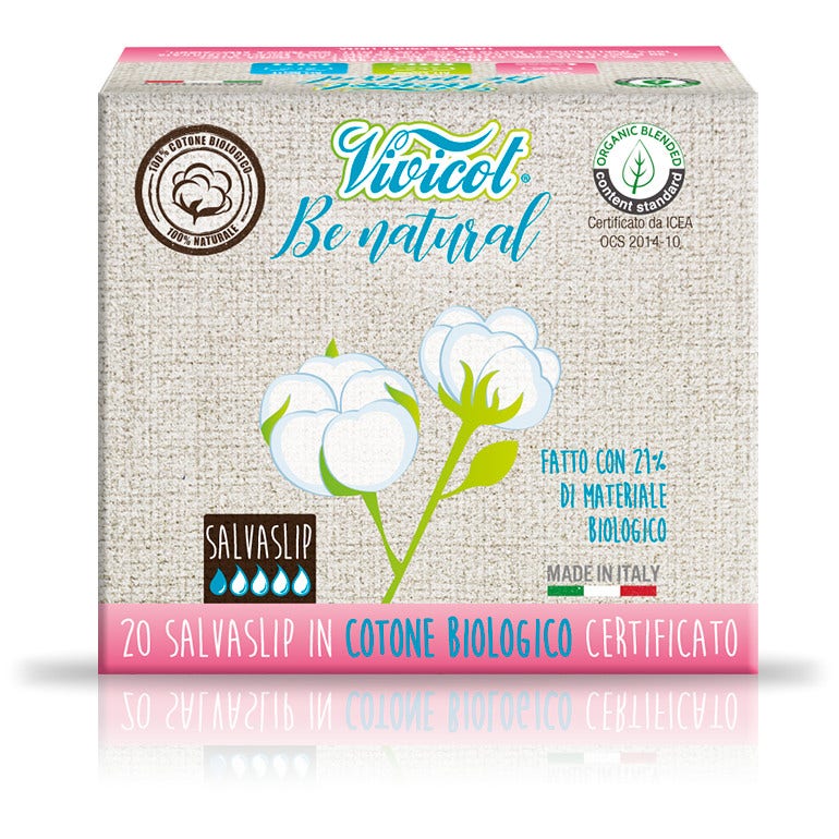 Vivicot Be Natural Salvaslip Ripiegati 20 Pezzi  - 1