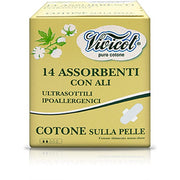 Vivicot Puro Cotone Assorbenti Ali Giorno 14 Pezzi-1