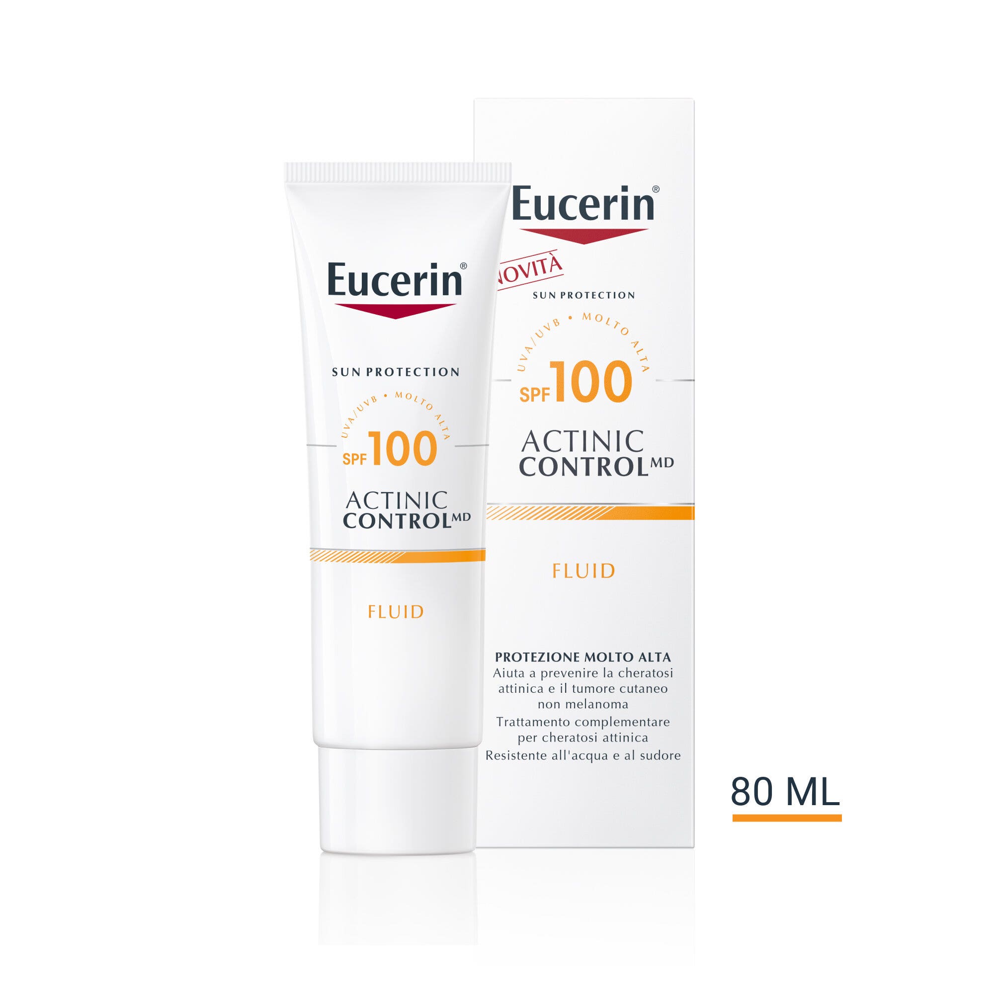 Eucerin Actinic Control MD SPF100 Crema Solare 80ml-7