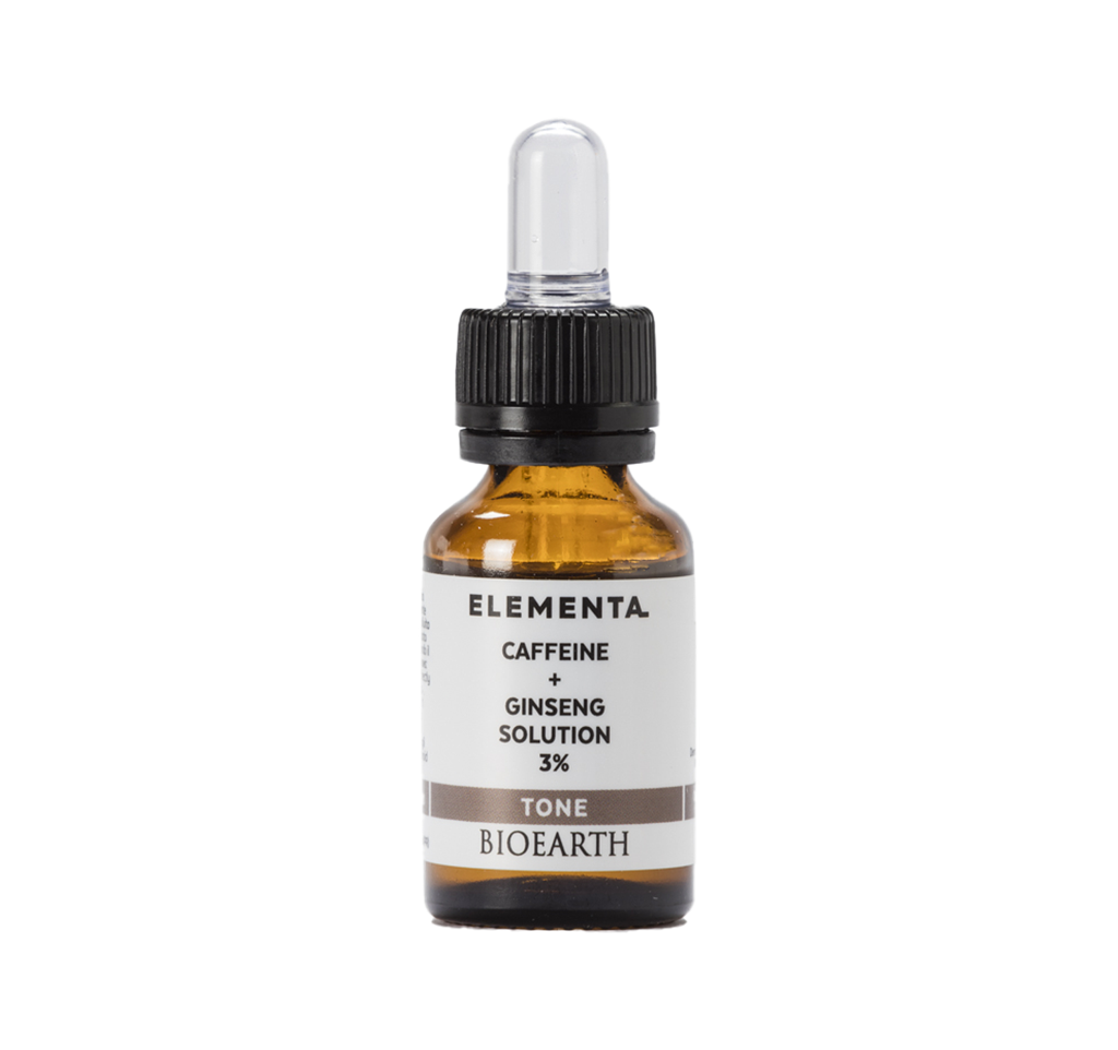Bioearth Elementa Caffeine+Ginseng Solution 3% 15ml  - 2
