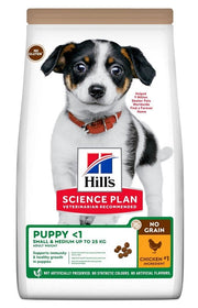 Hill's Science Plan No Grain Puppy <1 Cibo Secco Con Pollo Per Cuccioli Taglia Piccola/Media Sacco 2,5kg-1
