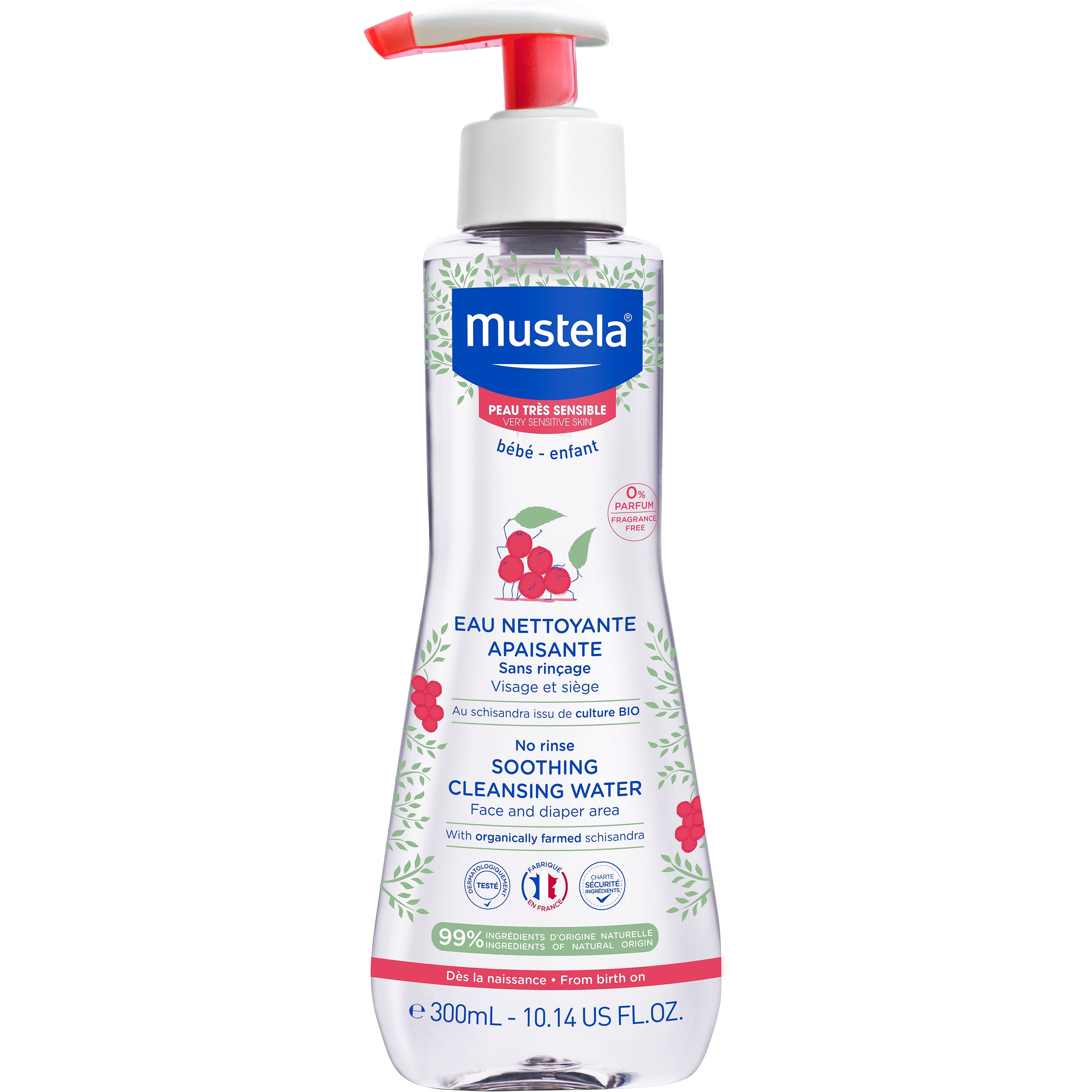 Mustela Fluido Lenitivo Senza Risciacquo 300ml  - 3